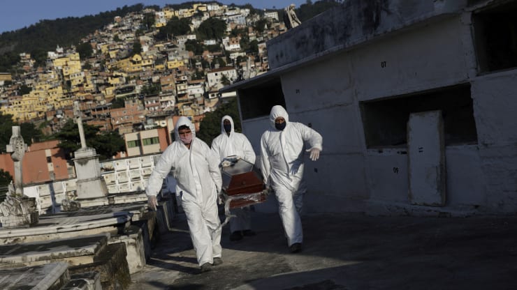 South America is a ‘new epicenter’ of the coronavirus pandemic, WHO says