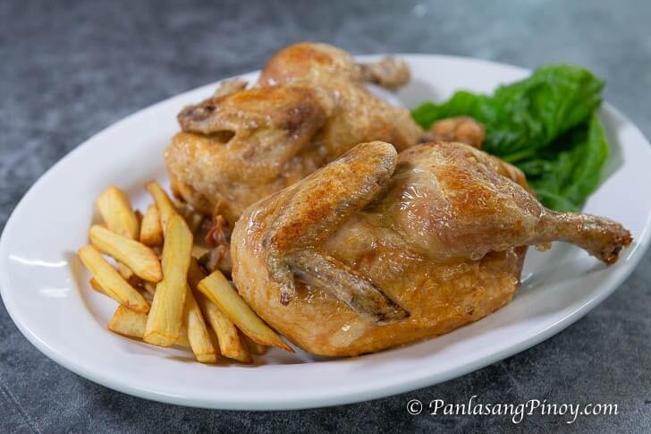 Maxs Style Fried Chicken with Kamote Fries