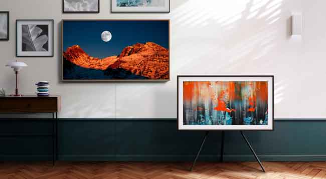 Samsung brings together the complete TV experience and art appreciation
