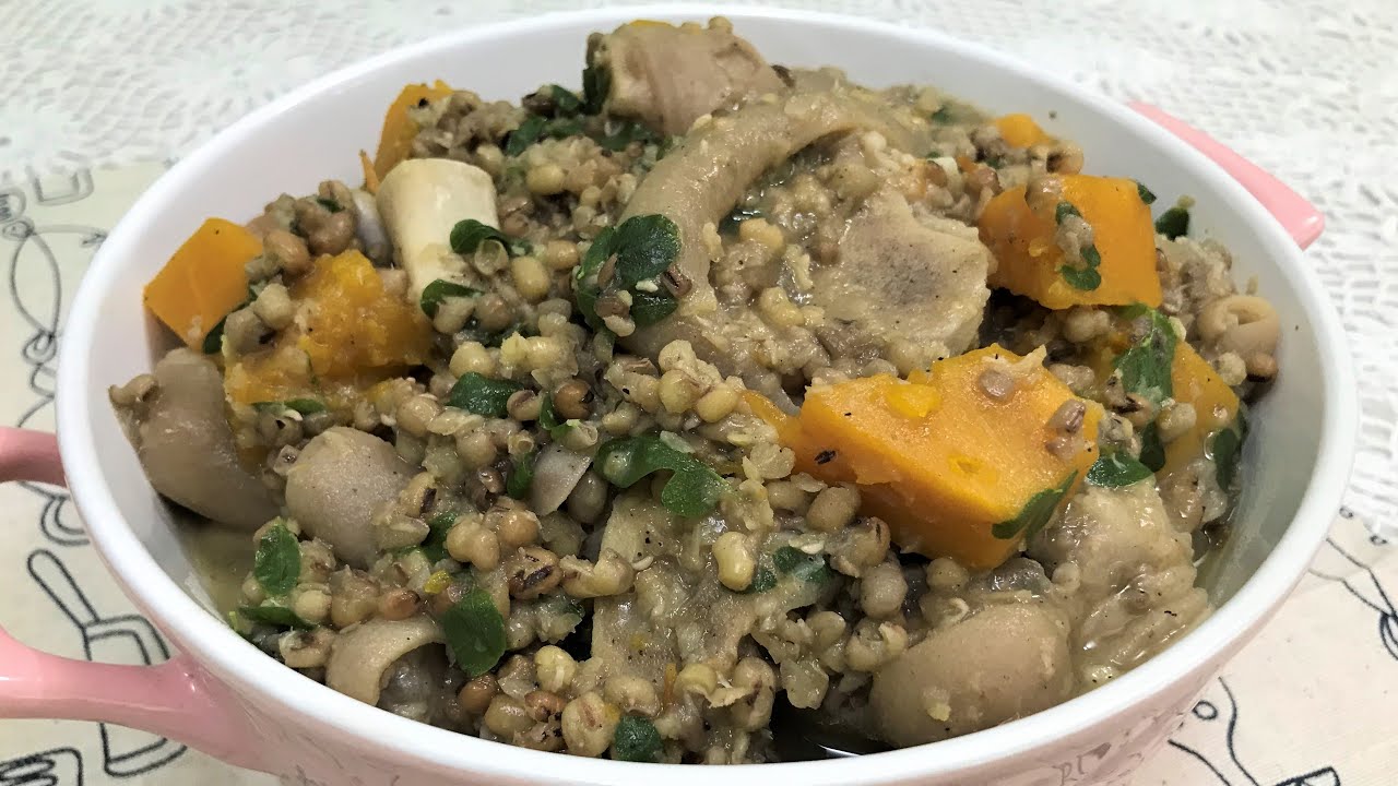 Mung Beans with Pork Leg
