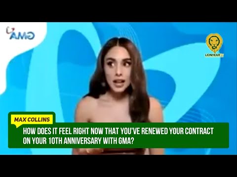 Max Collins renews ties with GMA Network; shares importance of respect and dedication as an actress