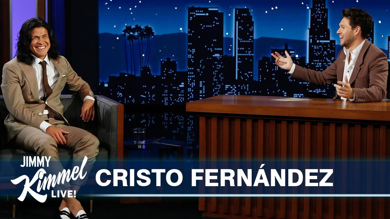 “Ted Lasso star Cristo Fernandez stopped by Jimmy Kimmel Live” links