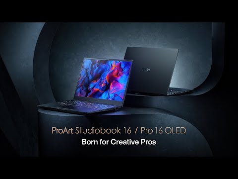 Asus announces ProArt Studiobook and Vivobook Pro notebooks for visual artists
