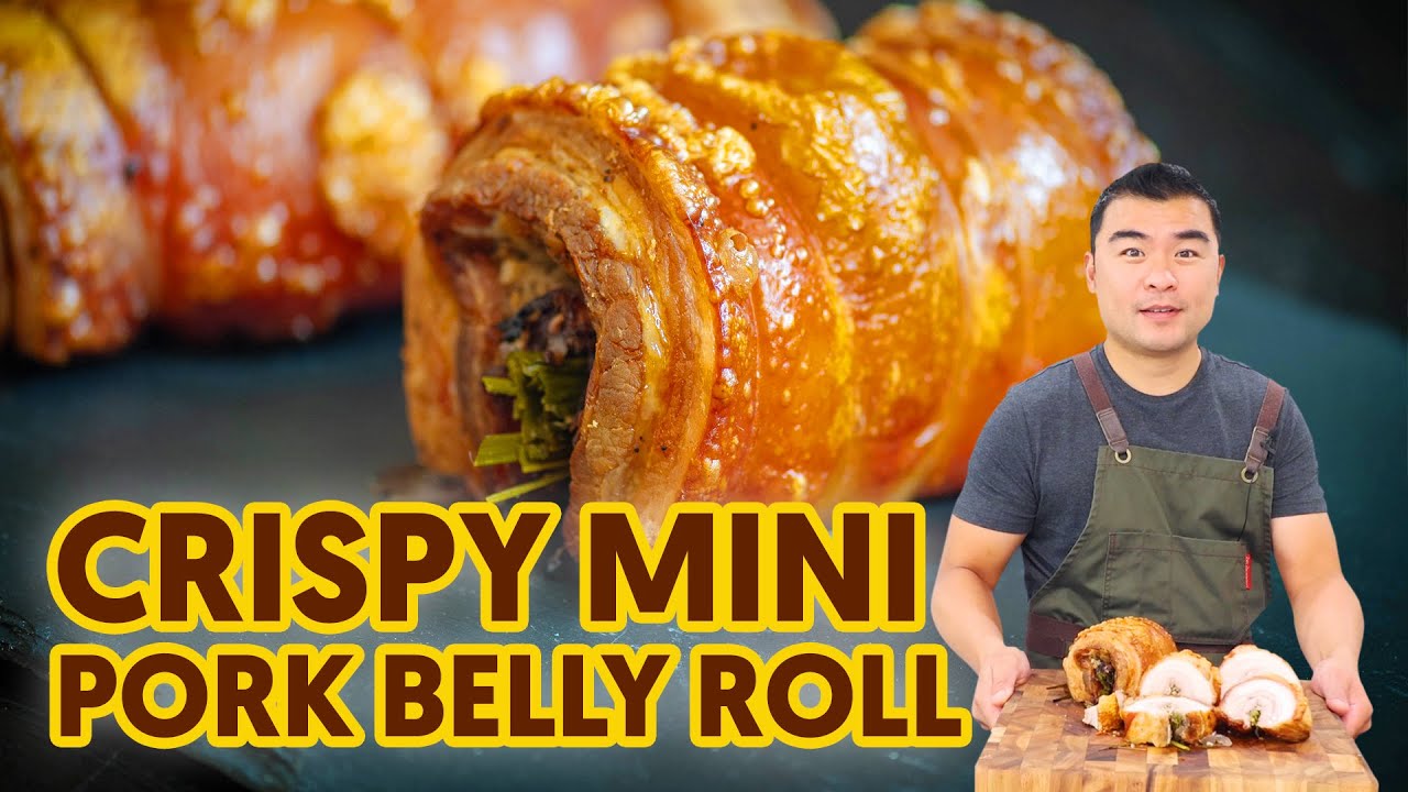 Crispy Mini Pork Belly Roll