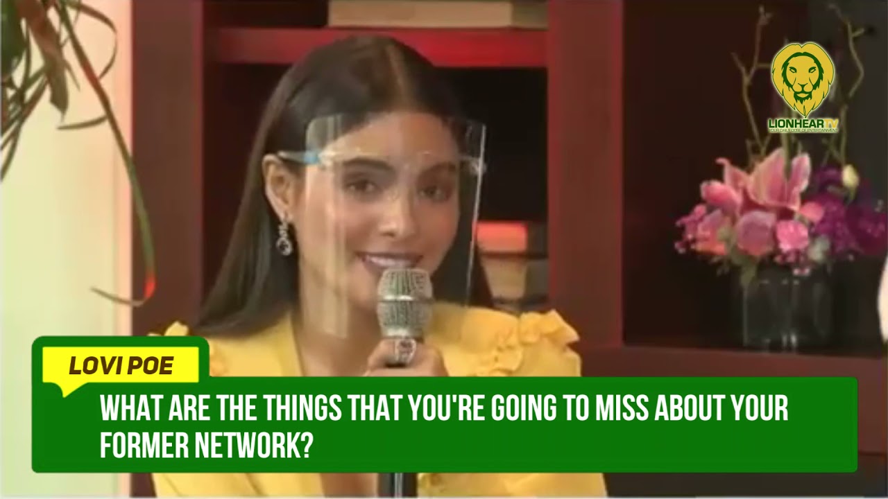 Lovi Poe, thankful for Kapuso network amid her transfer to the Kapamilya fold