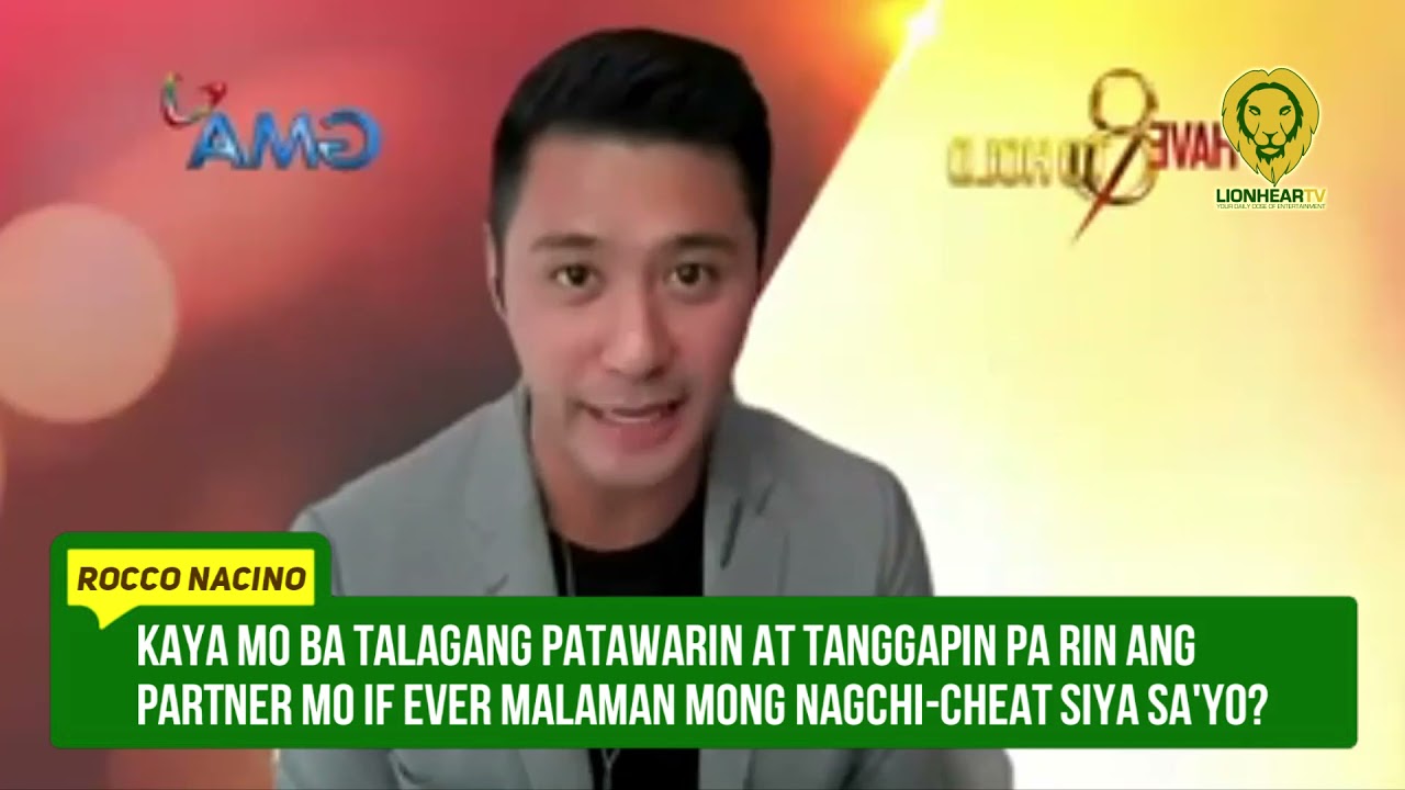 Rocco Nacino jokingly admits being clueless about infidelity because he’s a ‘good guy’