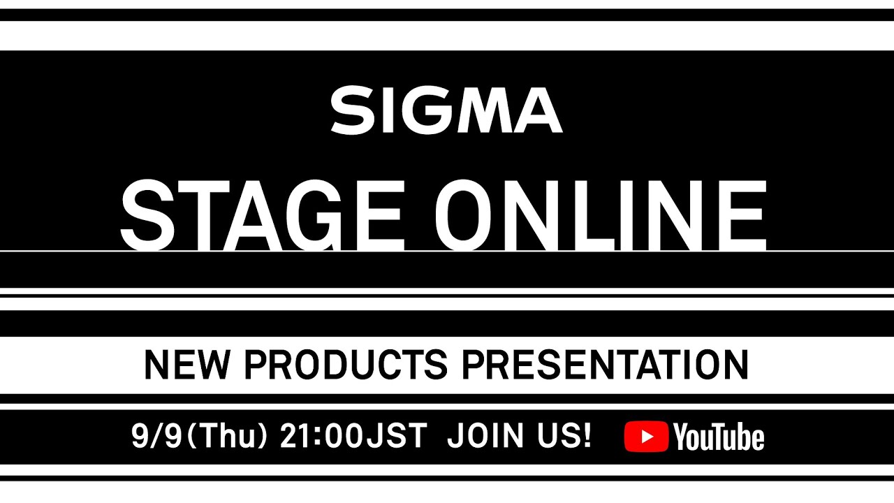 Sigma will announce new products on September 9