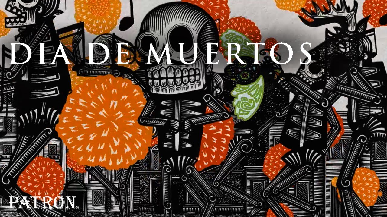 ¡Salud! to Día De Muertos with PATRÓN Tequila. Tuesday 2nd November.