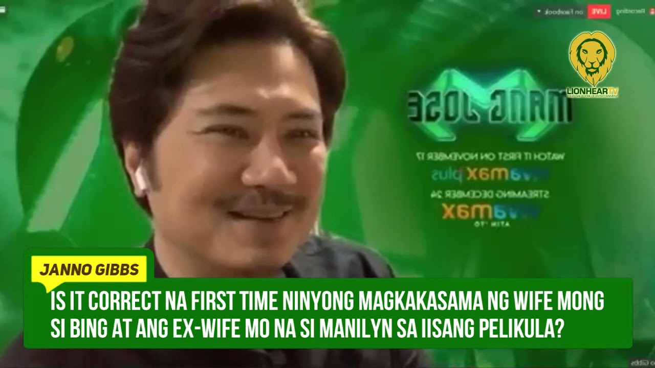 Janno Gibbs thinks ‘Mang Jose’ will be the last project he’ll work with his ex and wife