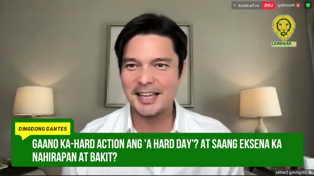 Dingdong Dantes reveals having a 4-day shoot for an action scene in ‘A Hard Day’