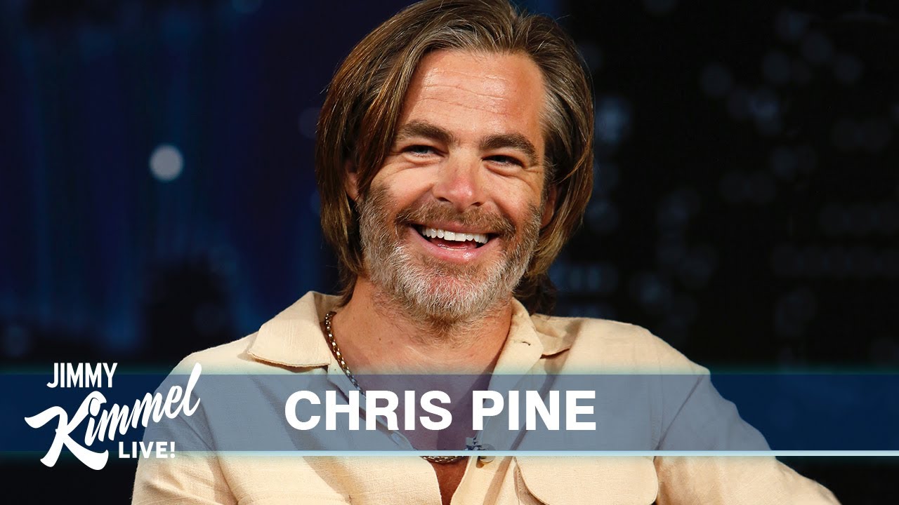 “Chris Pine’s dulcet grey wolf energy was on ‘Jimmy Kimmel Live’” links