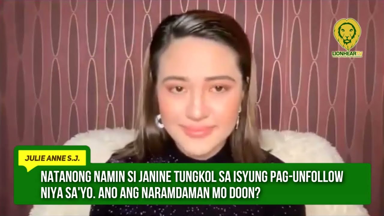 Julie Anne San Jose, unbothered by Janine Gutierrez’s unfollowing her on Instagram