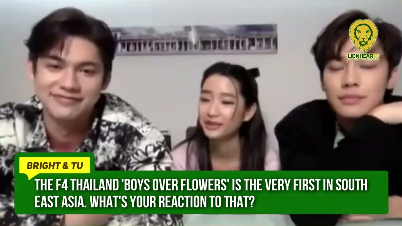 Tu Tontawan, Bright Vachirawit reveal behind-the-scene details from F4 Thailand: Boys Over Flower